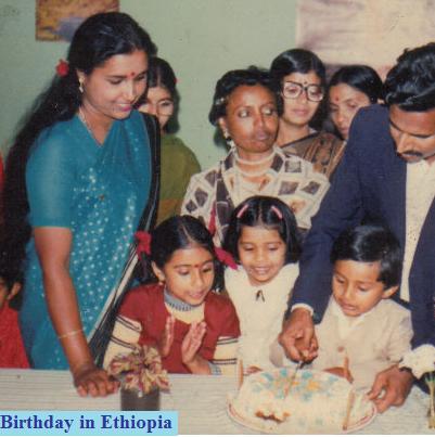 Birthday in Ethiopia